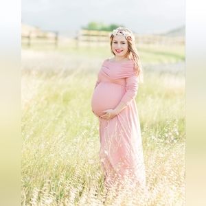 Mother Bee Maternity Gown